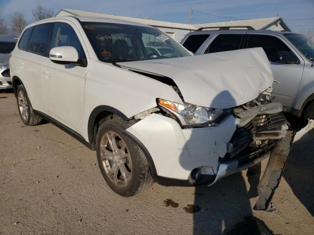 Lot #2457020255 2015 MITSUBISHI OUTLANDER salvage car