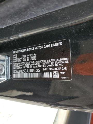 2018 ROLLS-ROYCE PHANTOM SCA688L50JU105535