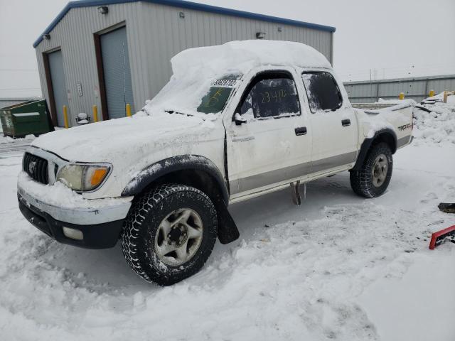 Salvage cars for sale from Copart Airway Heights, WA: 2003 Toyota Tacoma DOU
