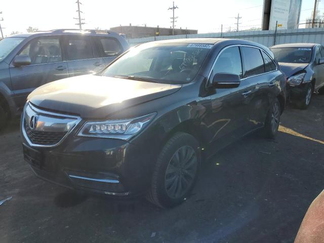 2015 ACURA MDX TECHNO - 5FRYD4H41FB028484