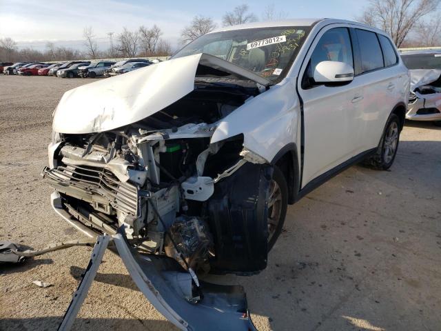 Lot #2457020255 2015 MITSUBISHI OUTLANDER salvage car