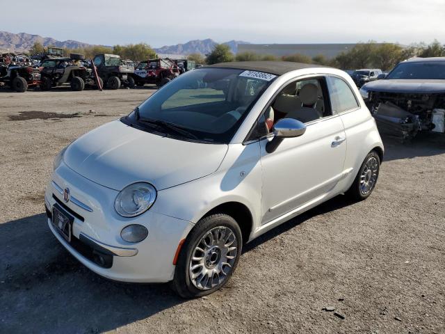 Fiat 500 salvage cars for sale: 2015 Fiat 500 Lounge