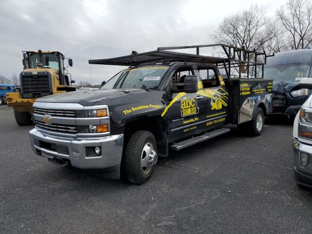 Salvage cars for sale from Copart Mcfarland, WI: 2015 Chevrolet Silverado K3500 LTZ