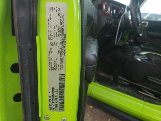 1C4HJXCN4MW823484 Jeep Wrangler Rubicon