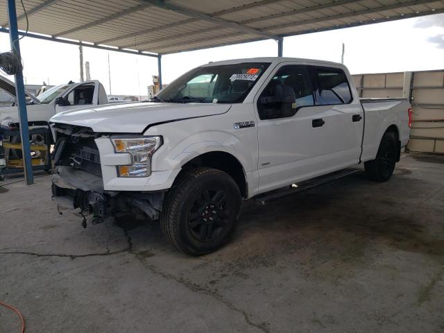 Salvage cars for sale from Copart Anthony, TX: 2017 Ford F150 Super