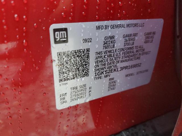 1GKS2EKL3PR169852 GMC Yukon Denali Ultimate