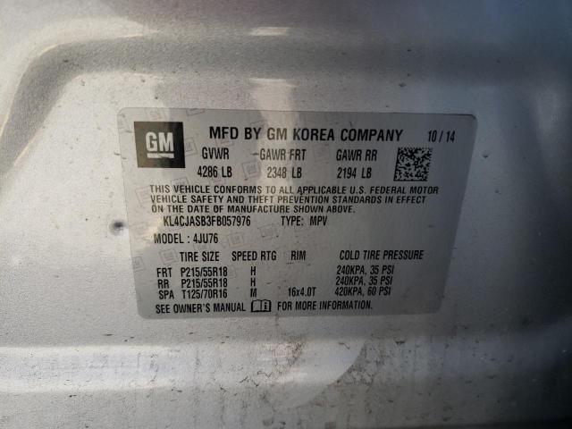 2015 BUICK ENCORE - KL4CJASB3FB057976