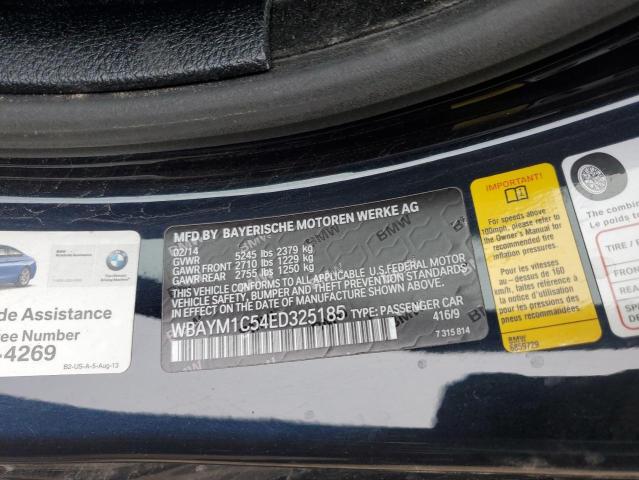 WBAYM1C54ED325185 BMW 650 XI
