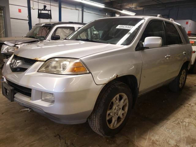 Salvage cars for sale from Copart Wheeling, IL: 2006 Acura MDX Touring