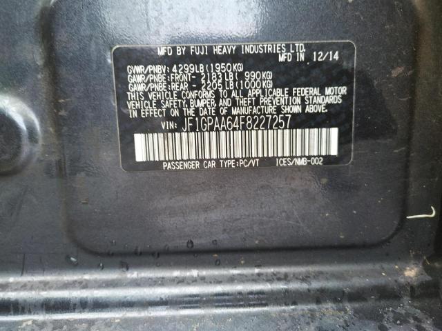 JF1GPAA64F8227257 Subaru IMPREZA