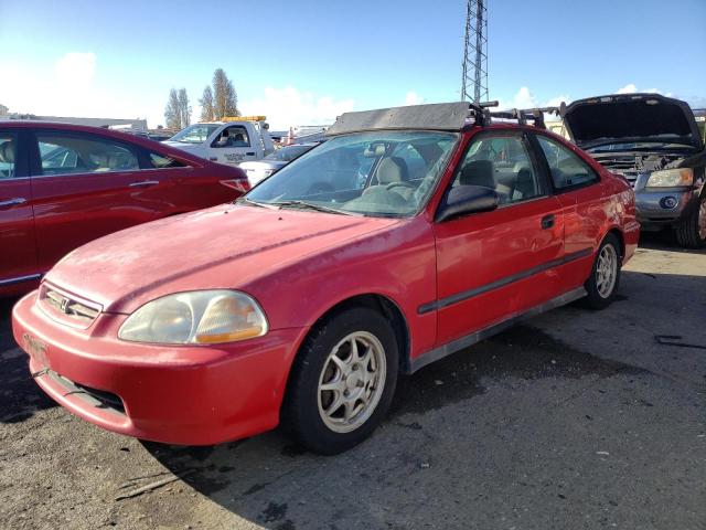 Salvage cars for sale from Copart San Martin, CA: 1998 Honda Civic HX