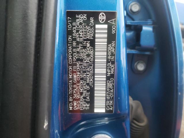 2018 TOYOTA PRIUS C - JTDKDTB34J1606807