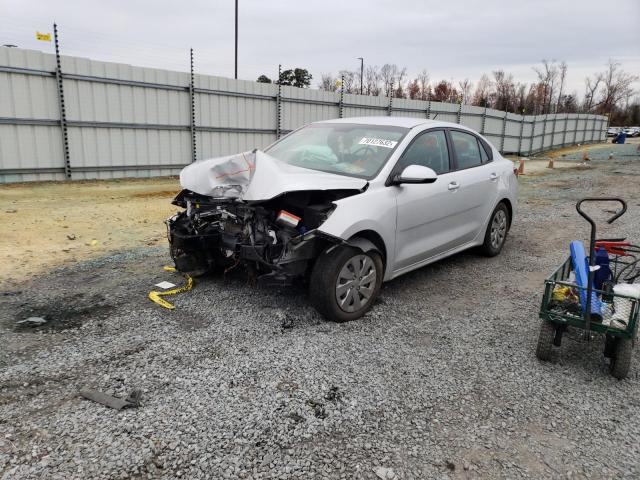 Salvage cars for sale from Copart Lumberton, NC: 2019 KIA Rio S