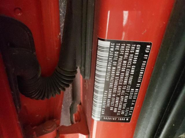 2016 VOLKSWAGEN BEETLE SE 3VWJ07AT4GM618349