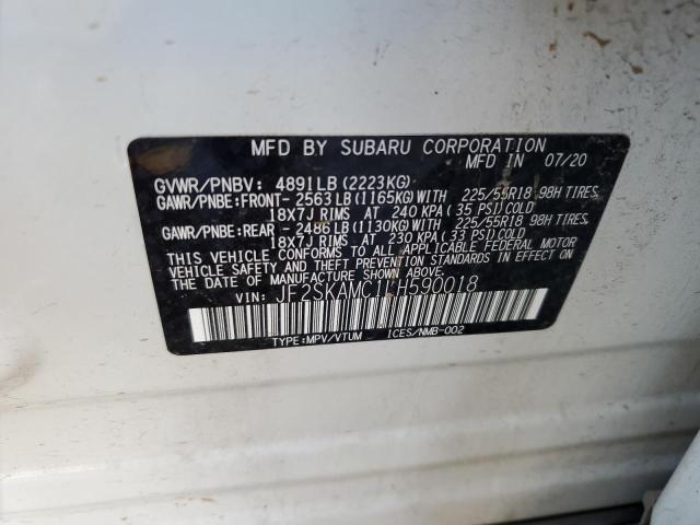 JF2SKAMC1LH590018 Subaru Forester Sport