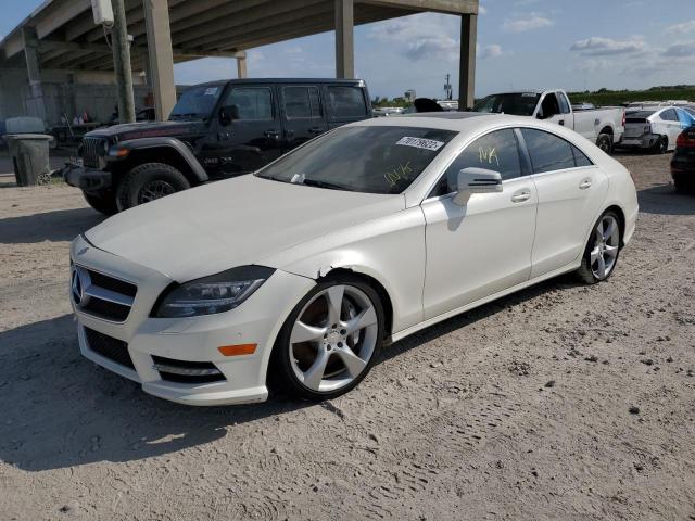 Salvage cars for sale from Copart West Palm Beach, FL: 2014 Mercedes-Benz CLS 550