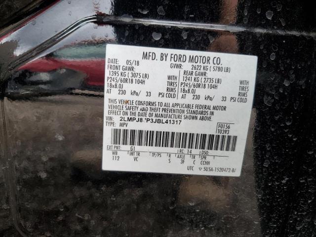 2LMPJ8JP3JBL41317 Lincoln Mkx Premiere