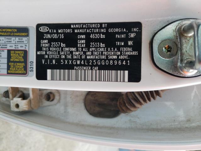 5XXGW4L25GG089641 KIA OPTIMA SX