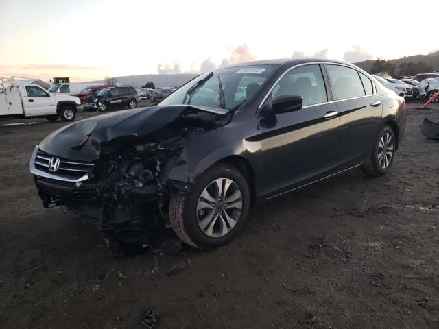 Salvage cars for sale from Copart San Martin, CA: 2015 Honda Accord LX