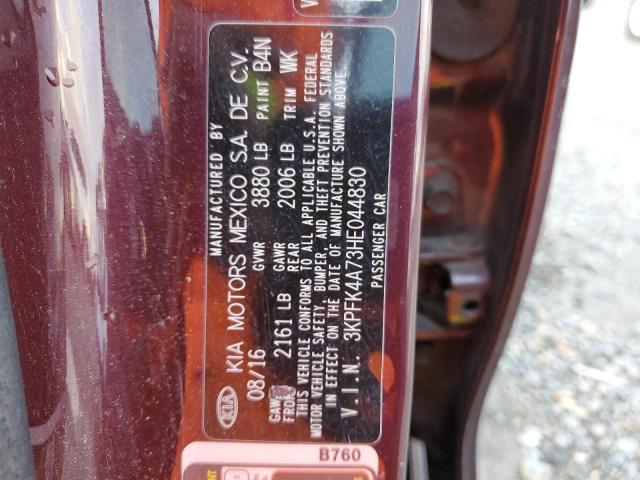 3KPFK4A73HE044830 KIA FORTE LX