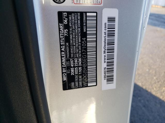 WDDGJ5HB5EG171054 Mercedes-Benz C 350