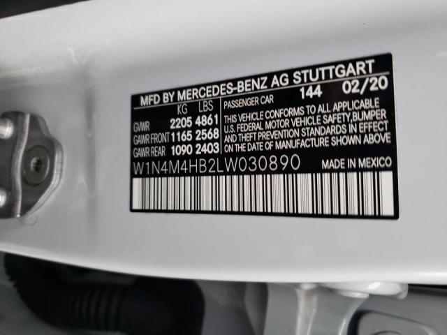 2020 MERCEDES-BENZ GLB 250 4M - W1N4M4HB2LW030890