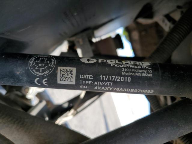2011 POLARIS RANGER RZR - 4XAXY76A3BB076892