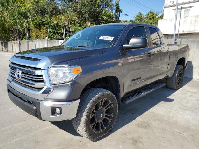 Salvage trucks for sale at Opa Locka, FL auction: 2017 Toyota Tundra DOU