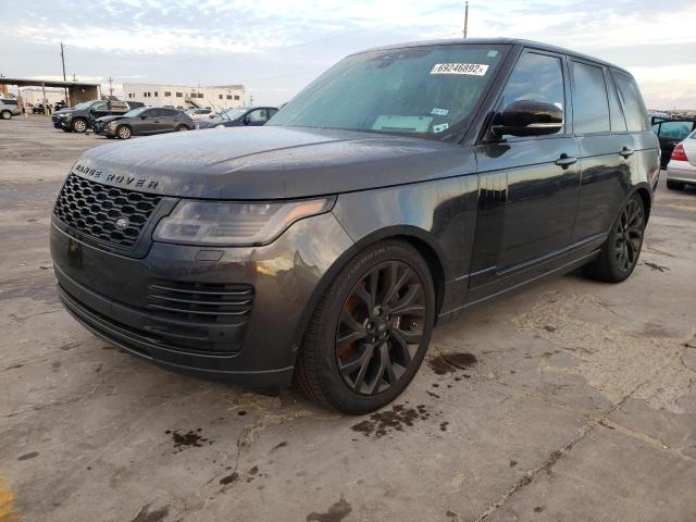 Salvage cars for sale at Grand Prairie, TX auction: 2018 Land Rover Range Rover HSE
