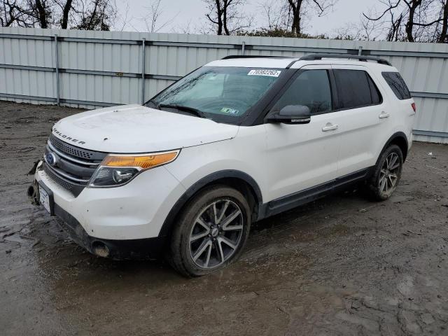 Salvage cars for sale from Copart West Mifflin, PA: 2015 Ford Explorer X