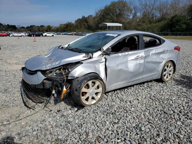 Salvage cars for sale from Copart Tifton, GA: 2012 Hyundai Elantra GL