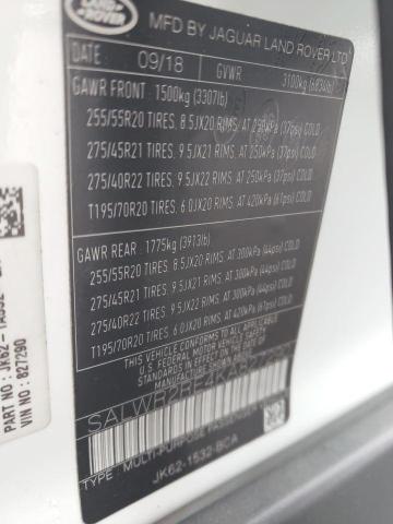 SALWR2RE4KA827290 Land Rover Range Rover Sport Supercharged Dynamic