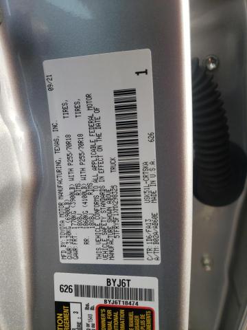 2021 TOYOTA TUNDRA DOU - 5TFRY5F1XMX298325