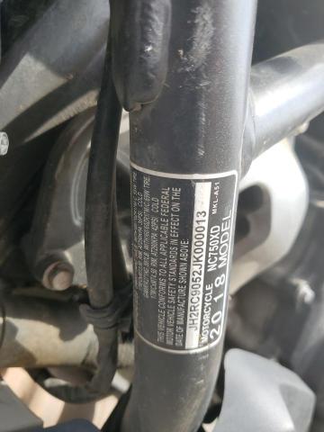 2018 HONDA NC750 XD JH2RC9052JK000013