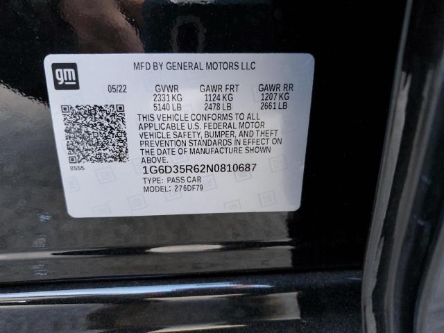 2022 CADILLAC CT5-V BLAC - 1G6D35R62N0810687