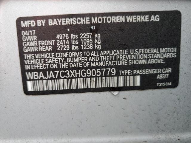 2017 BMW 530 XI - WBAJA7C3XHG905779