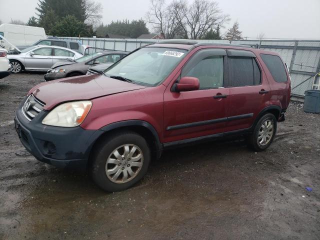 Salvage cars for sale from Copart Finksburg, MD: 2005 Honda CR-V EX