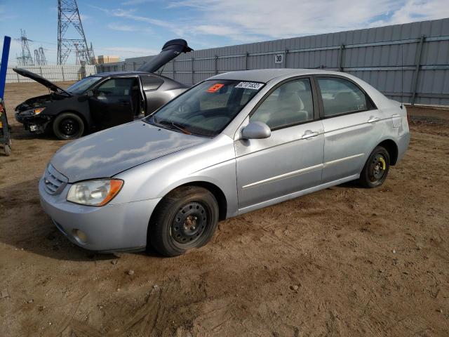 Salvage cars for sale from Copart Adelanto, CA: 2004 KIA Spectra LX
