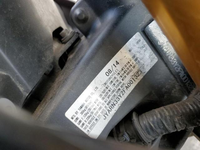 2015 YAMAHA FZ09 C JYARN33Y2FA001323