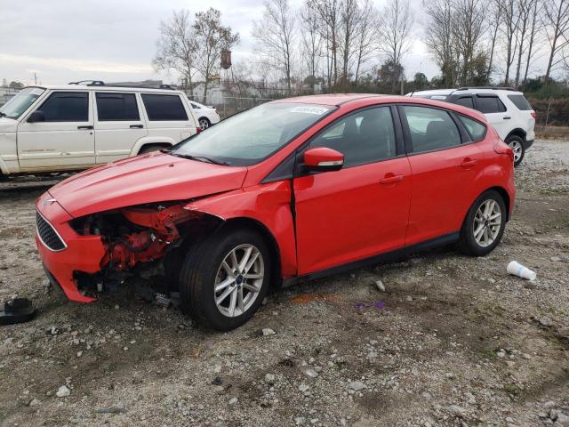 Salvage cars for sale from Copart Savannah, GA: 2016 Ford Focus SE