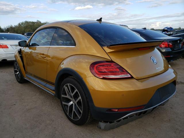 2017 VOLKSWAGEN BEETLE DUN 3VWS17AT7HM629557