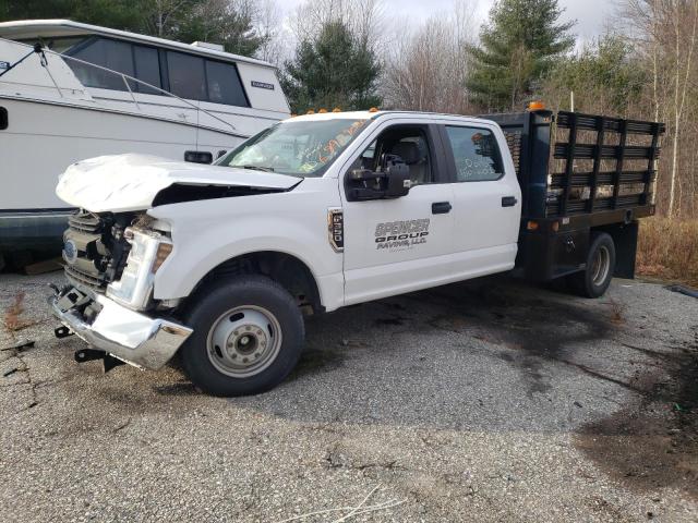 Salvage cars for sale from Copart Lyman, ME: 2018 Ford F350 Super