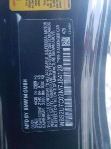 2021 BMW M2 COMPETI WBS2U7C02M7J64129