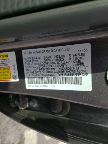 2021 ACURA TLX TECH A - 19UUB6F5XMA004723