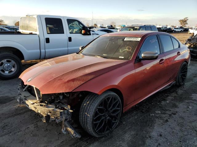 Salvage cars for sale from Copart Bakersfield, CA: 2020 BMW M340I