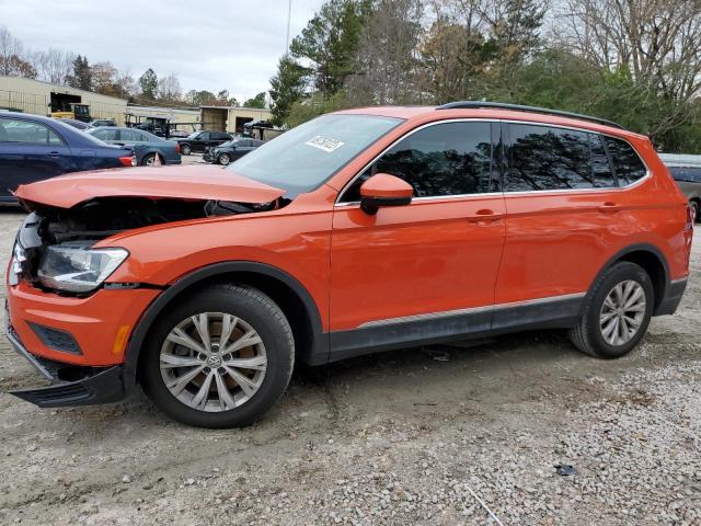 Salvage cars for sale from Copart Knightdale, NC: 2018 Volkswagen Tiguan SE