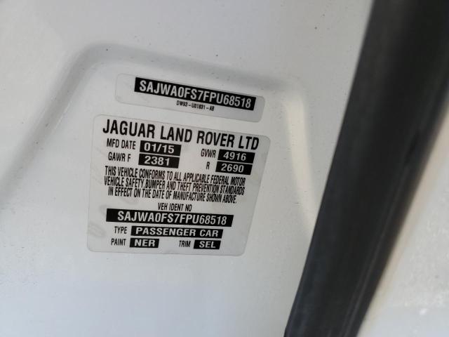 2015 JAGUAR XF 2.0T PR SAJWA0FS7FPU68518