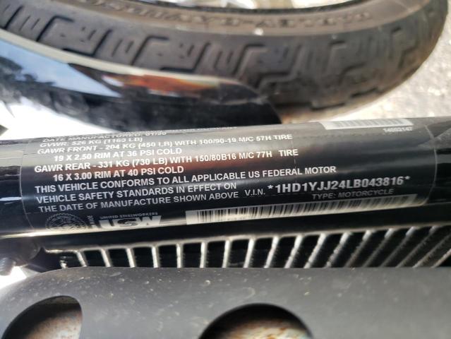 2020 HARLEY-DAVIDSON FXBB 1HD1YJJ24LB043816