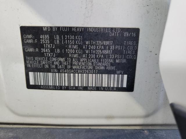4S4BSACC8H3263017 Subaru Outback 2.5i Premium