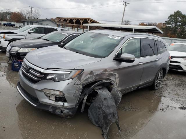 Honda salvage cars for sale: 2017 Honda Pilot Elite